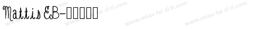 Mattis EB字体转换